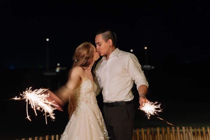 Alessandra & Bruno Western destination wedding in Thailand