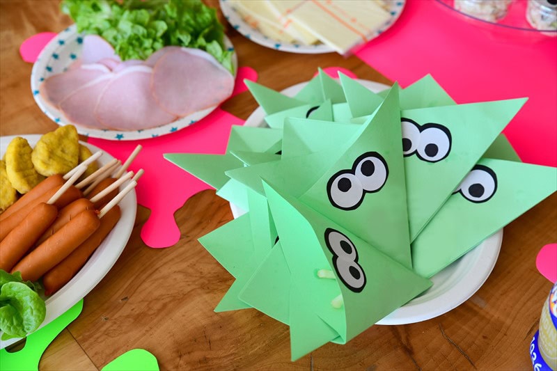 スプラトゥーン テーマのバースデイパーティー