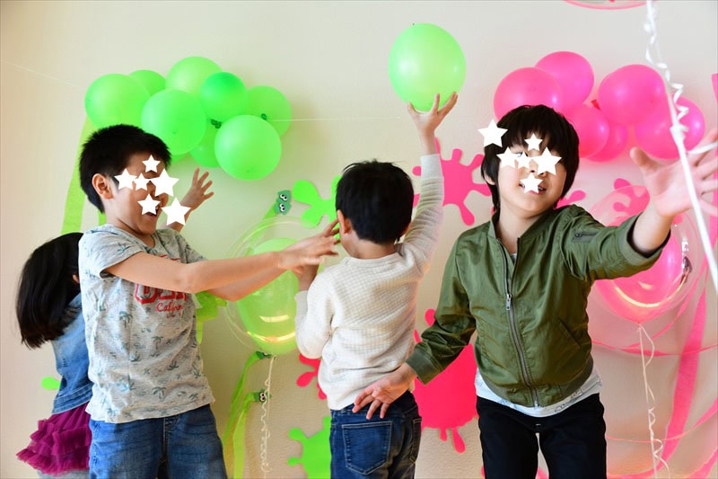 スプラトゥーン テーマのバースデイパーティー