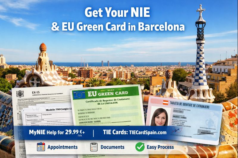 NIE NUMBER BARCELONA GUIDE 2026 UPDATE
