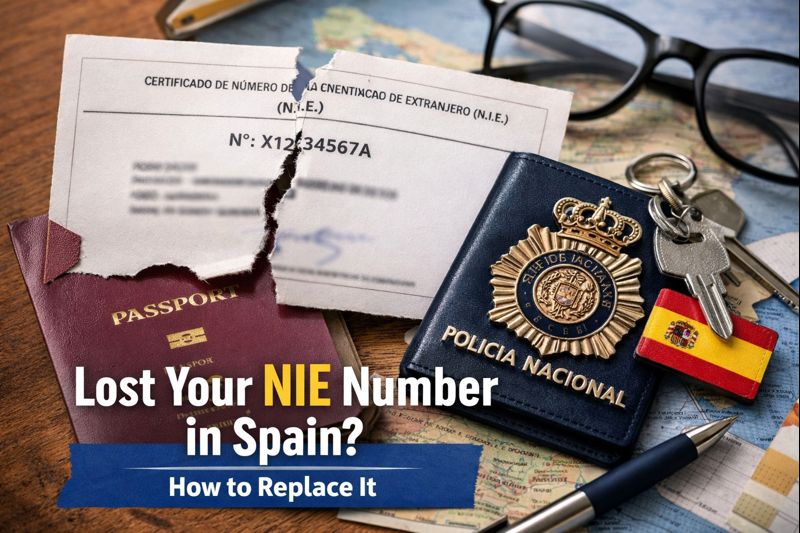 lost NIE-Number guide