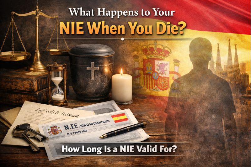 What happens to your NIE-Number when you die?