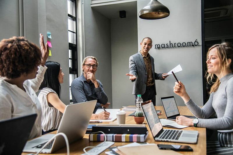 people in conference room Tips on Starting a Technology Business