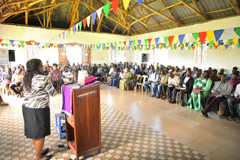 UCAA Rallies Buwaya Residents To Guard Against Aircraft Bird Strikes At Entebbe Airport ca 7