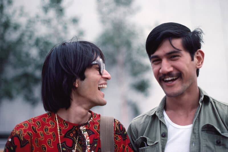 With Fakroon Lakdawalla, one my closest and virtually only South Asian gay friends, Montreal c. 1973.