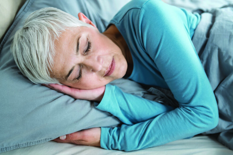 To improve sleep, try swapping out your pillow. Your ideal pillow depends on the issues you’re having. Try different kinds for several nights to find what works for you. Photo courtesy of Microgen.