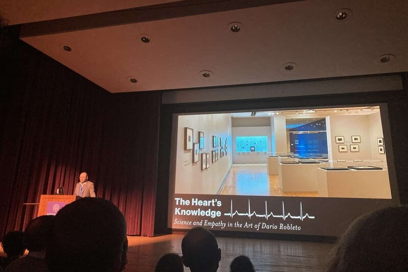 An opening exhibit of The Heart's Knowledge.