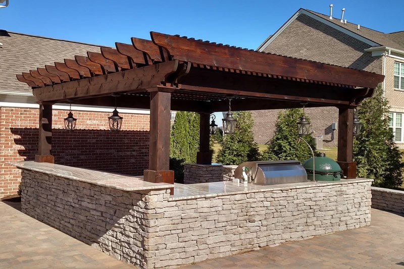 pergola staining company