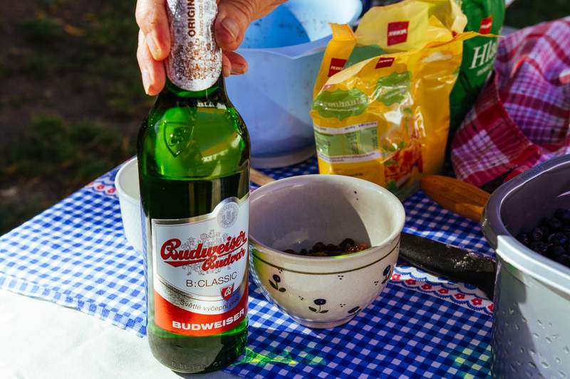 A Budweiser Budvar is the drink of choice for these ladies A Budweiser Budvar is the drink of choice for these ladies