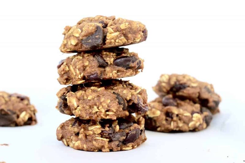 Pumpkin Oatmeal Chocolate Chip Cookies - Healthy and Easy