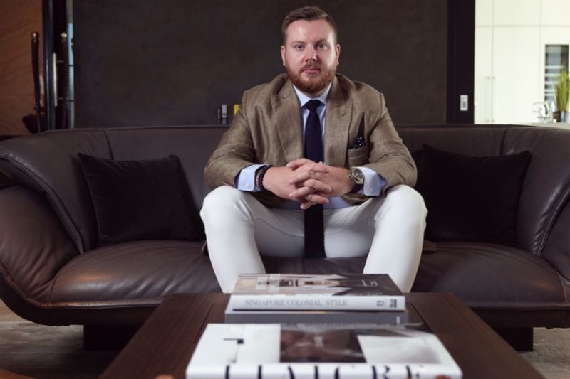 Elliot James: Discover A Top Interior Designer From Singapore interior design Elliot James: Discover A Top Interior Designer From Singapore jetgala september october 2019 elliot james interiors elliot barratt 1