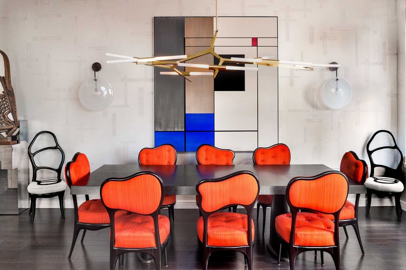 NicoleFullerINteriorsSoltztribecaapartmentmodernfurnituredesignvintageorangechairs NicoleFullerINteriorsSoltztribecaapartmentmodernfurnituredesignvintageorangechairs nicole fuller interiors Nicole Fuller Interiors: An Incomparable Experience Of Unique Spaces NicoleFullerINteriorsSoltztribecaapartmentmodernfurnituredesignvintageorangechairs
