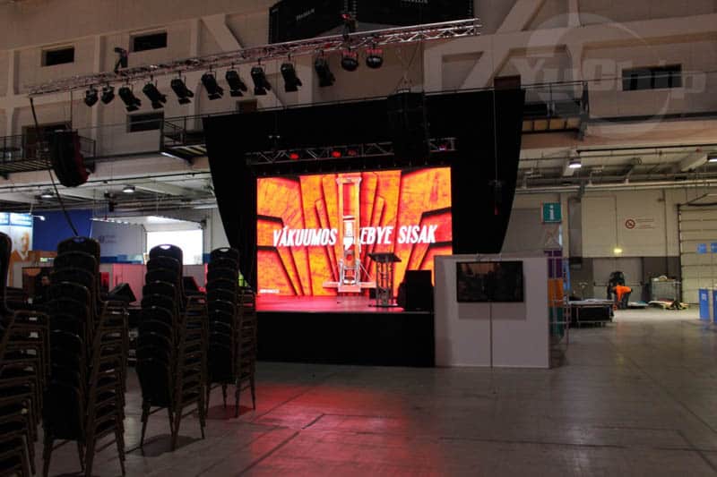 P6.25 Indoor Rental LED Video Wall In Hungary