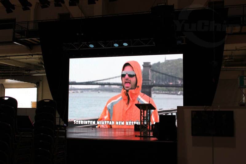 P6.25 Indoor Rental LED Video Wall In Hungary