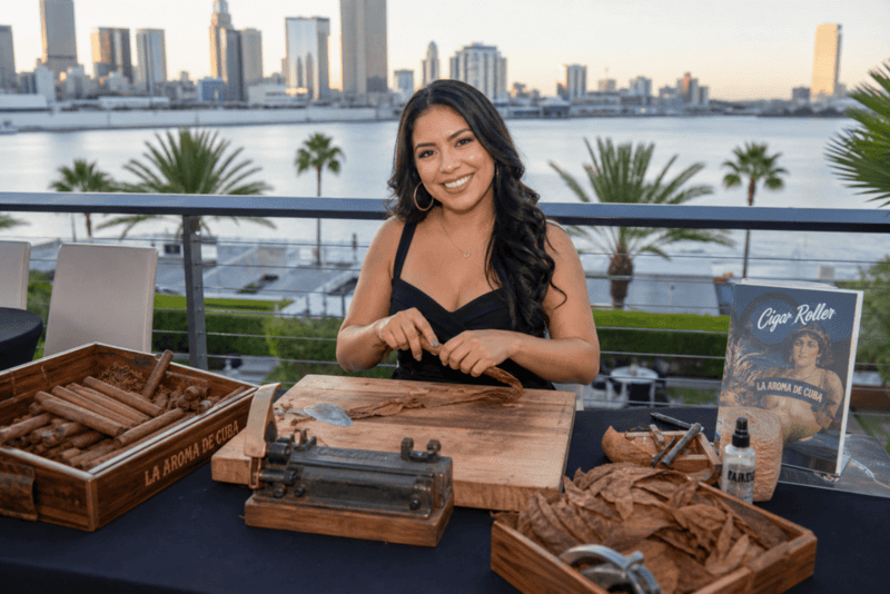 cigar rollers hand-rolling cigars Los Angeles