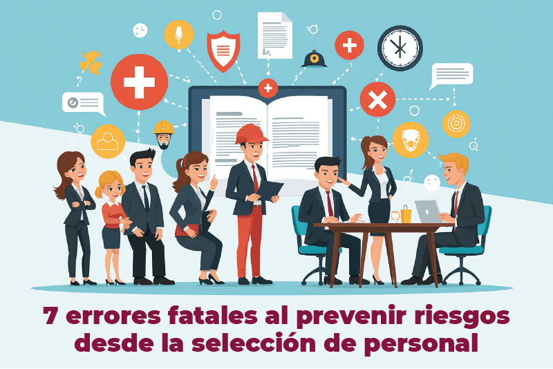 errores prevenir riesgos selección del personal