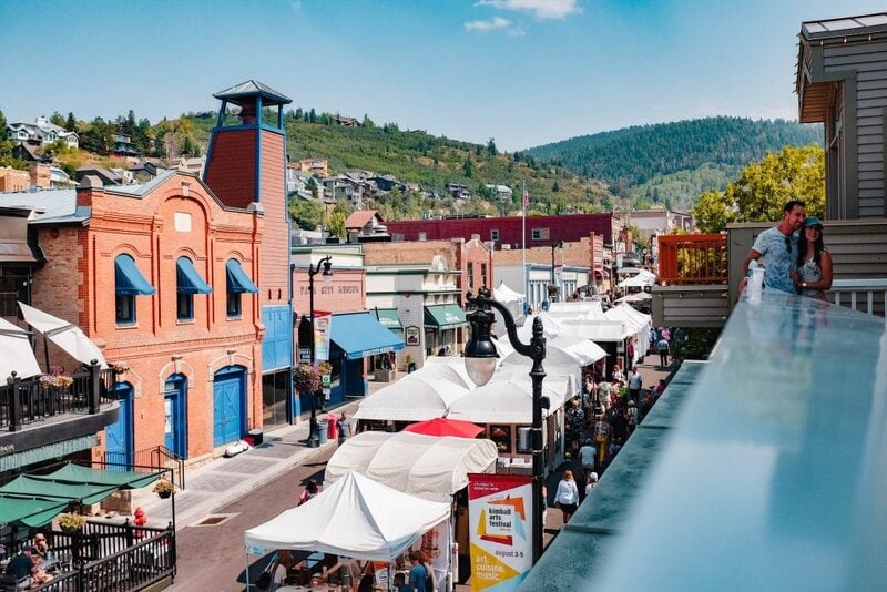 Park City Utah Main street