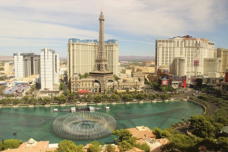 Las Vegas Strip. Photo by @Aldric Rivat