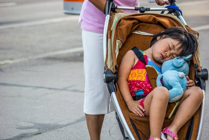 child sleeping.