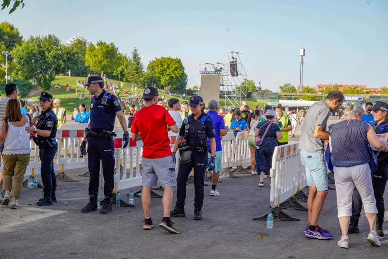 Agentes de seguridad en Fiestas Populares Torrejon de Ardoz