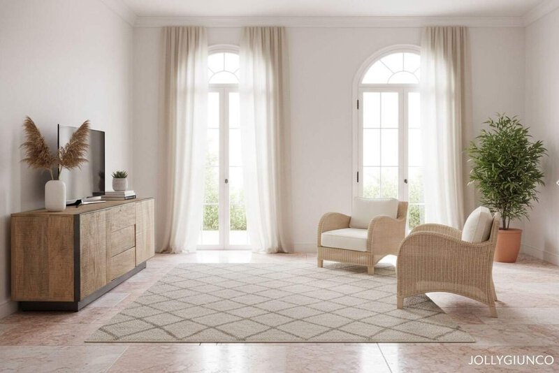 Porta TV mobile Harold 2A-3C in stile moderno e funzionale.