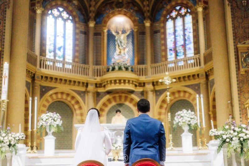 Catholic Church Wedding at Assumption Cathedral