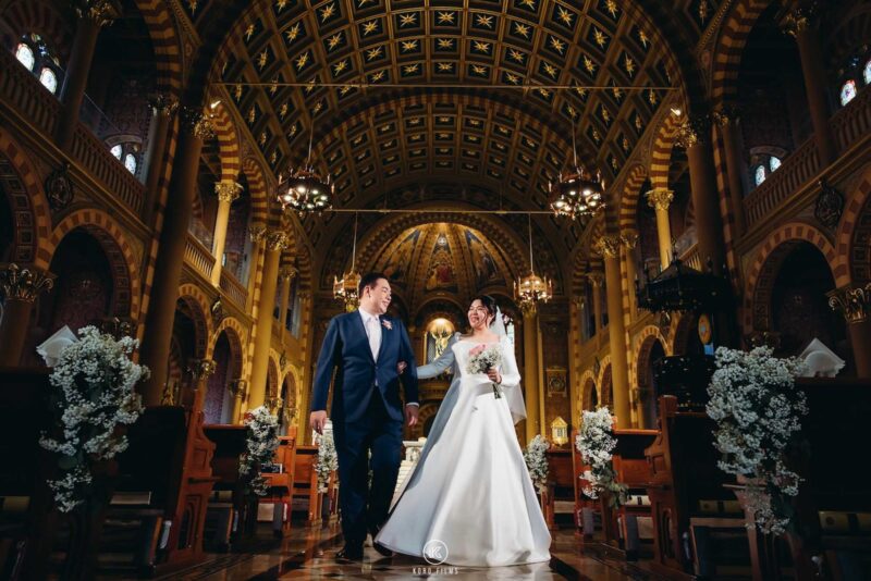 Catholic Church Wedding at Assumption Cathedral