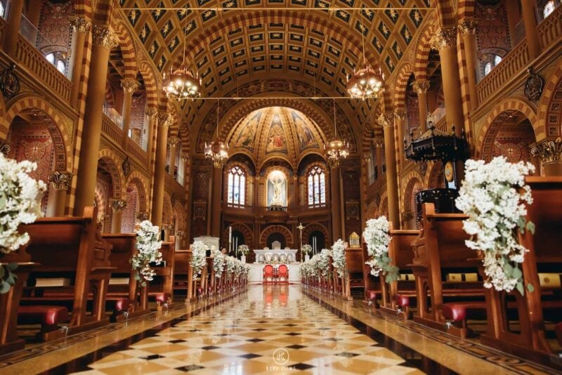 Catholic Church Wedding at Assumption Cathedral