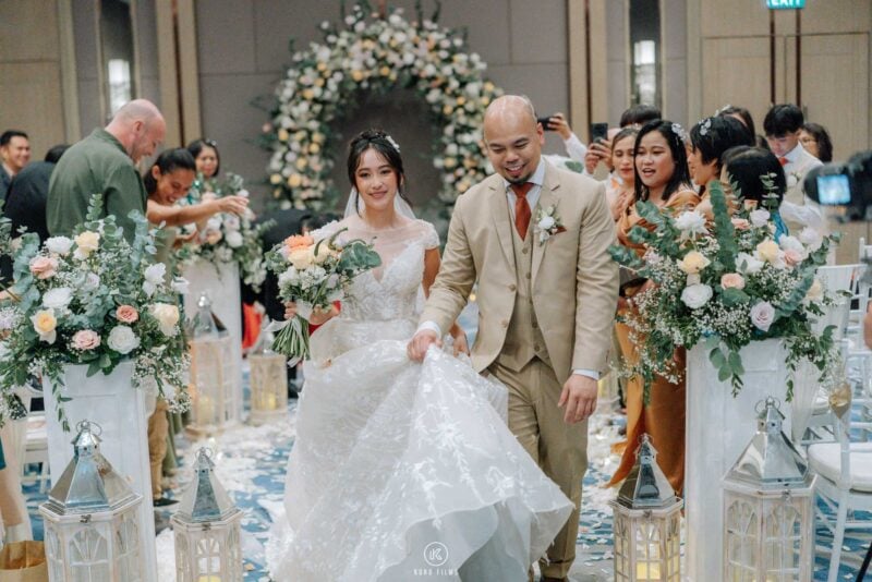 Western wedding photography in Thailand