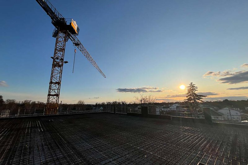Immobilienprojekt Vitalquartier Elstal in Berlin - Generalunternehmer: Mastiok Bau - Rohbau - Dach