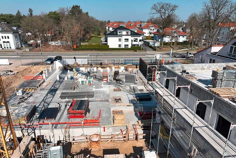 Bauprojekt Palais Stahnsdorf in Berlin - Generalunternehmer: Mastiok Bau