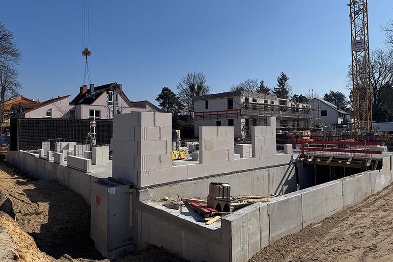 Bauprojekt Palais Stahnsdorf in Berlin - Generalunternehmer: Mastiok Bau