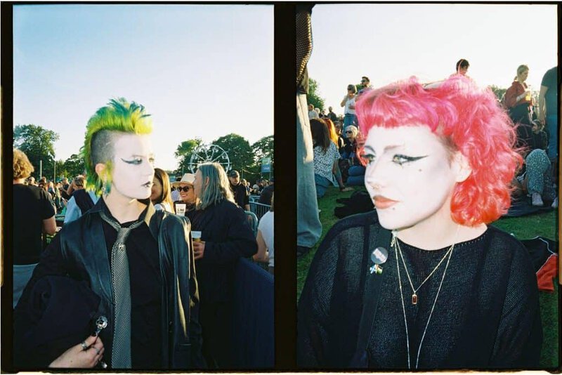 Gothic portraits at The Cure's concert in Edinburgh, for The Cold Magazine