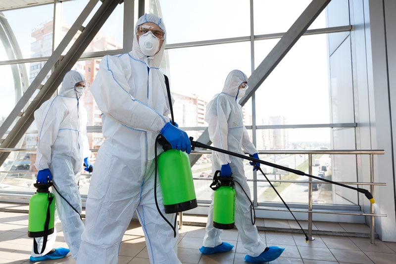 indoor disinfection process