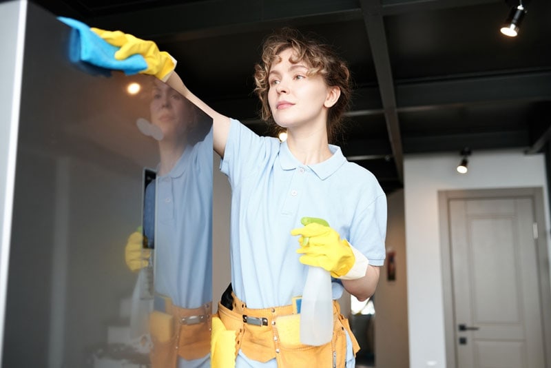 areas in deep cleaning