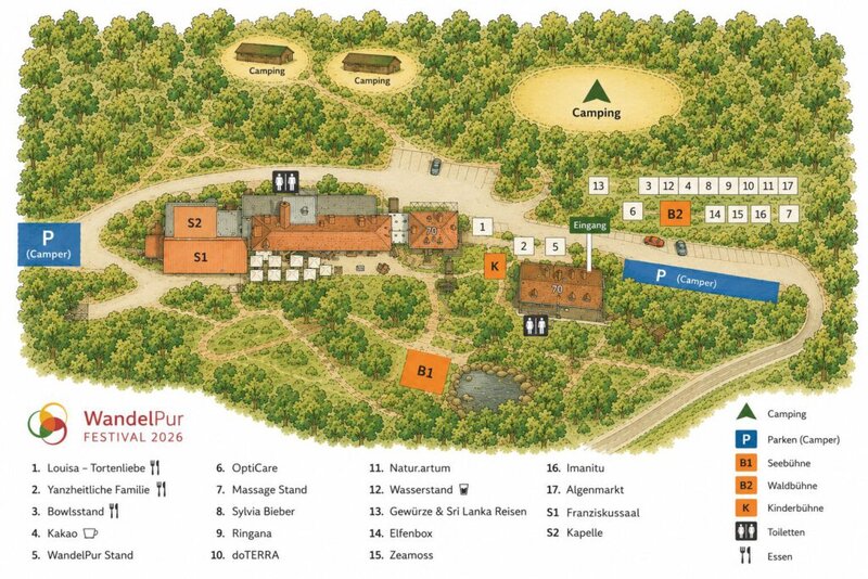 Geländekarte - WandelPur Festival 2026