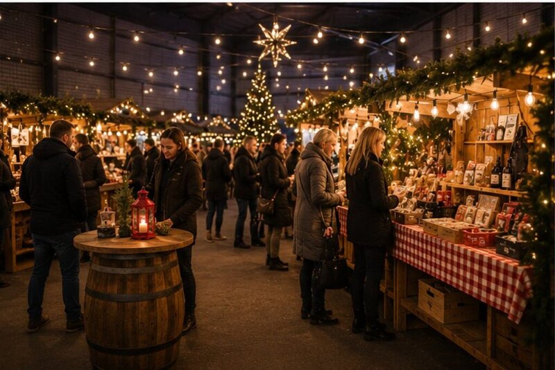 Kerstmarkt bedrijf
