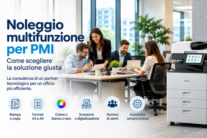 Noleggio multifunzione per PMI