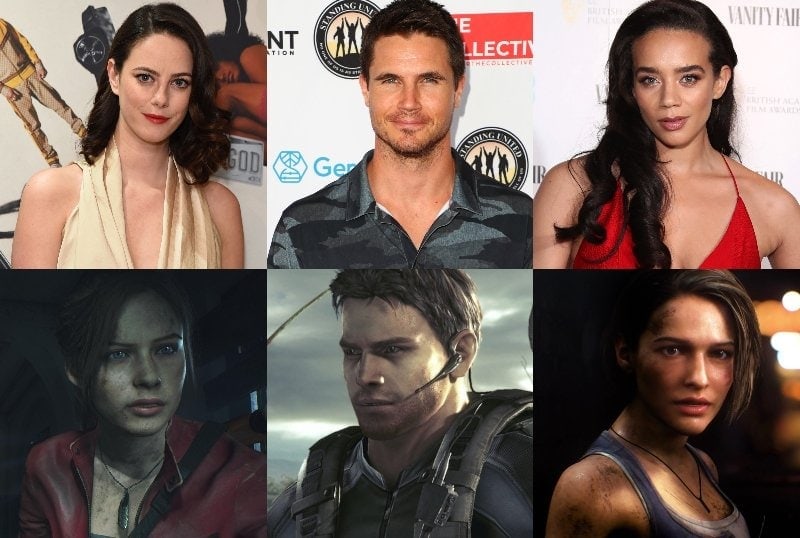 resident evil film reboot cast