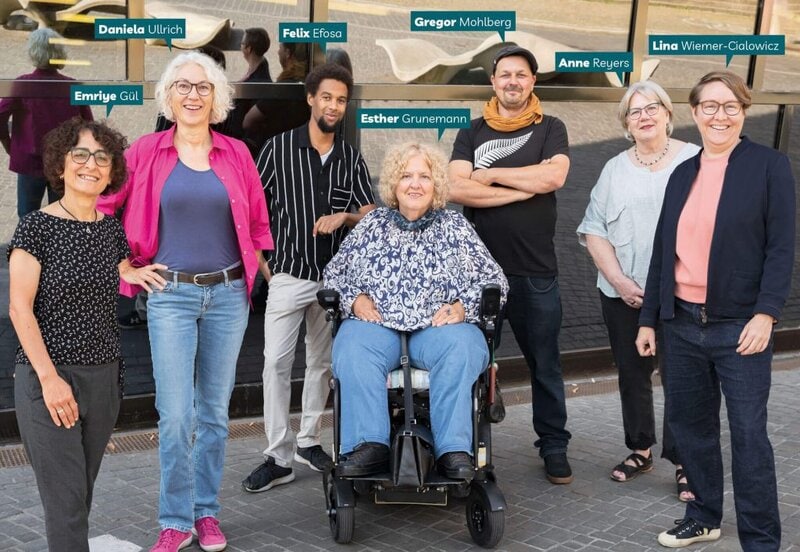 Gruppenbild von der Fraktion eine Stadt für Alle.
