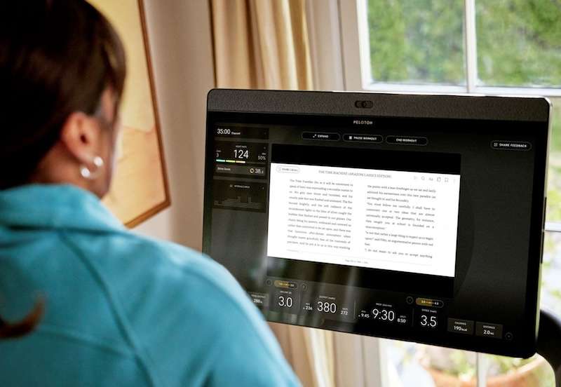 How to Set Up and Start Reading your Kindle Books while Working Out on Peloton Bike or Tread