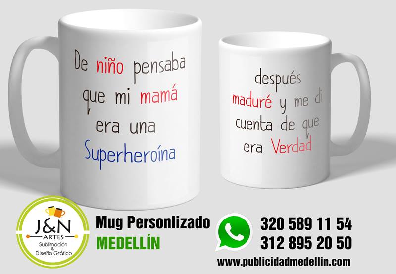 Taza marcada dia de madres