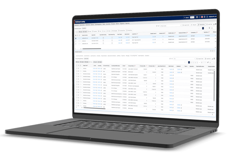 OneTouch Leasing, Accounting Software