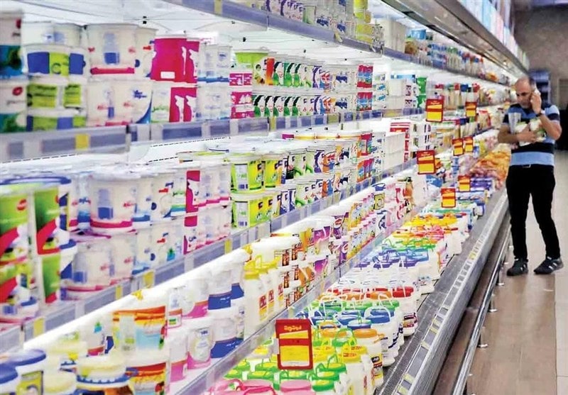 سرانه مصرف لبنیات نسبت به ۱۵ سال قبل به یک سوم رسیده / افزایش میزان برگشت فرآورده‌ها از سوپر به کارخانه‌ها