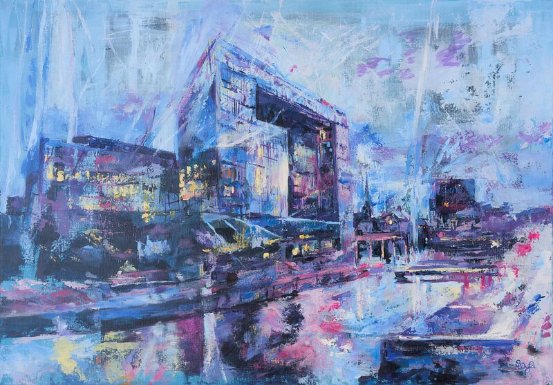 Spiegelwald – Kunstdruck