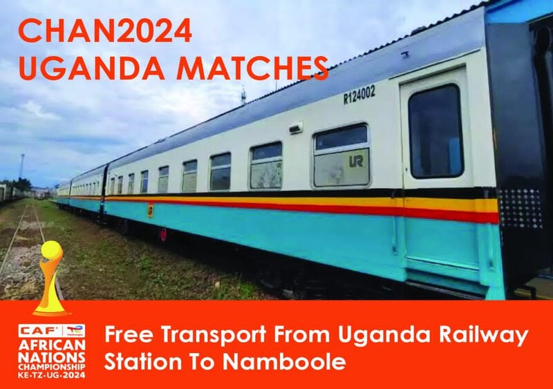 Govt Offers Free Railway Transport To Uganda Cranes Fans Going To Namboole Stadium chan