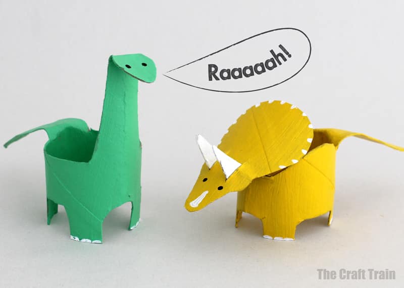 toilet roll dinosaurs