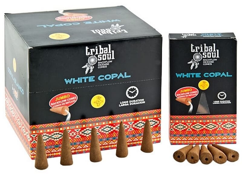 Encens Tribal Soul Copal 10 cônes backflow