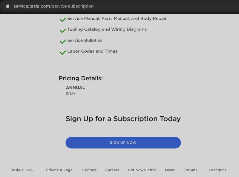 Download Tesla Service Manuals Maintenance Repair Tools Free