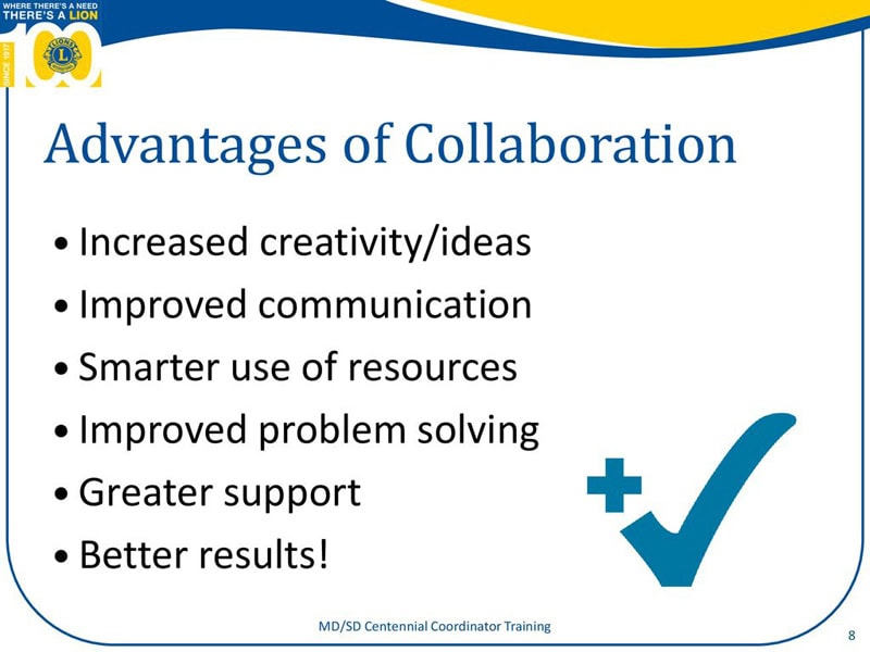 Benefits of Collaboration